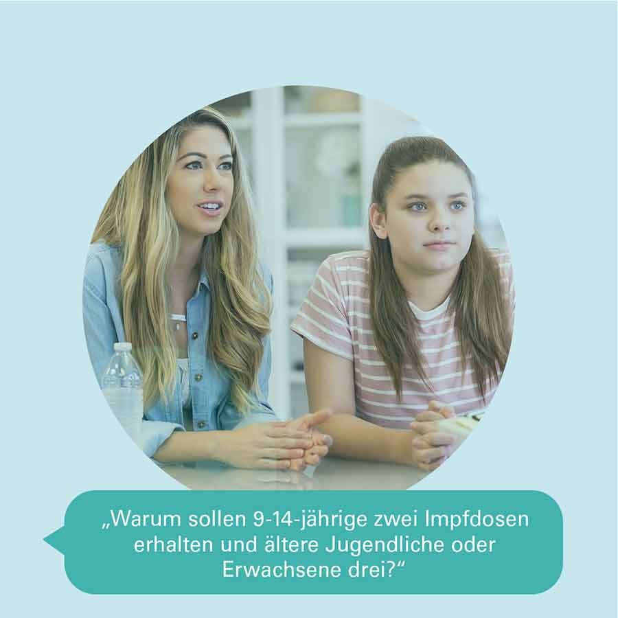 „Ich impfe mein Kind doch nicht schon mit 9 Jahren gegen HPV!“